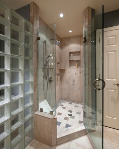 VIEW OF SHOWER