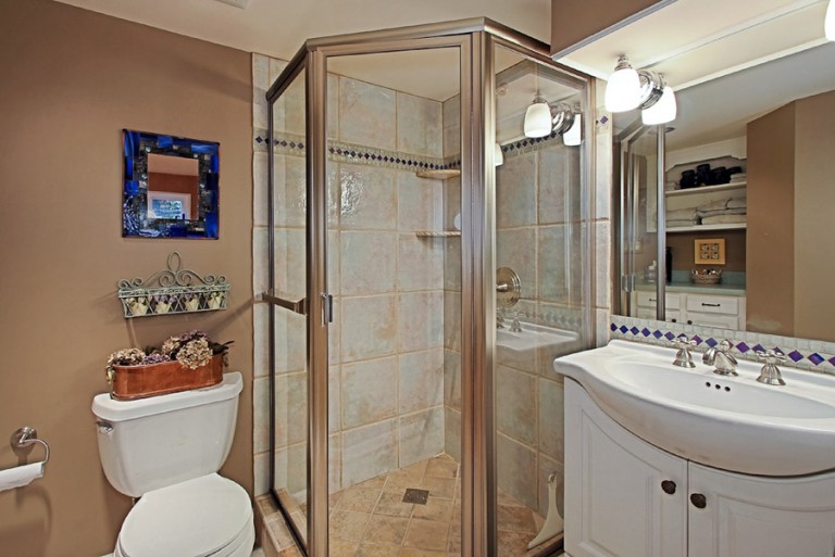 VIEW OF BASEMENT BATHROOM