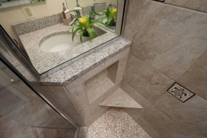 BASEMENT BATHROOM DETAIL