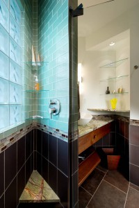VIEW OF SHOWER