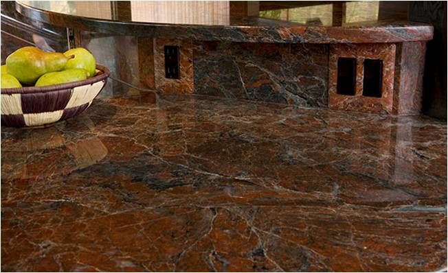 chocolate granite